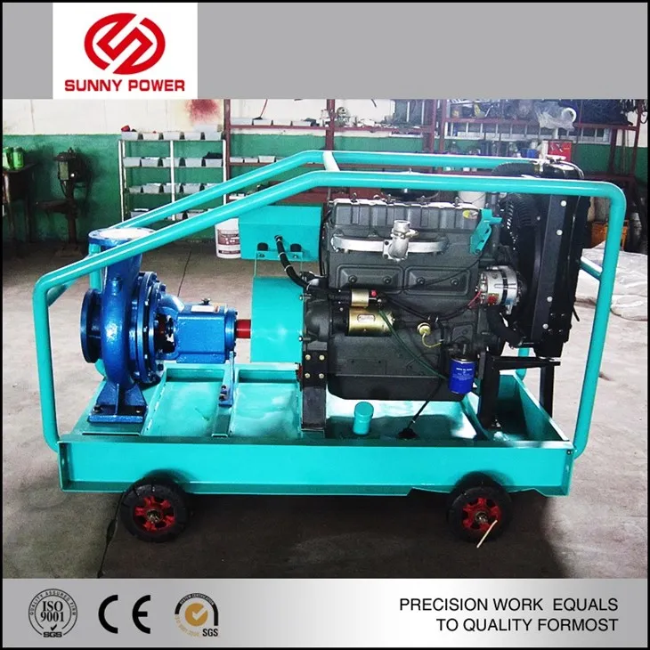 diesel engine irrigation pump