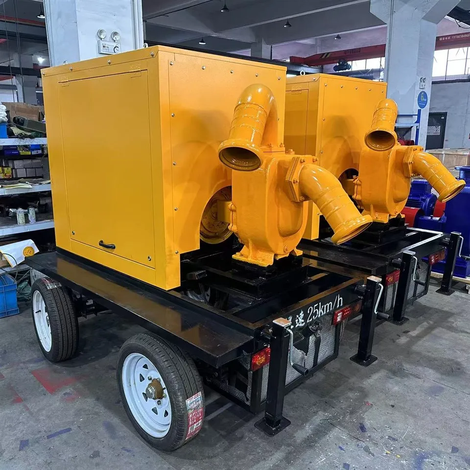 Bomba de água diesel resistente 6 polegadas, saída 200m3/h