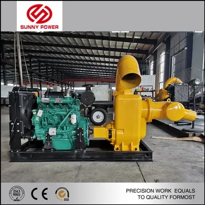 Bomba de incêndio com motor diesel